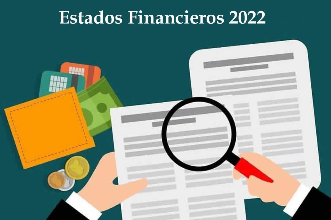 Estado Situación Financiera año 2022 | foto | ESE HOSPITAL DE SANTA BARBARA