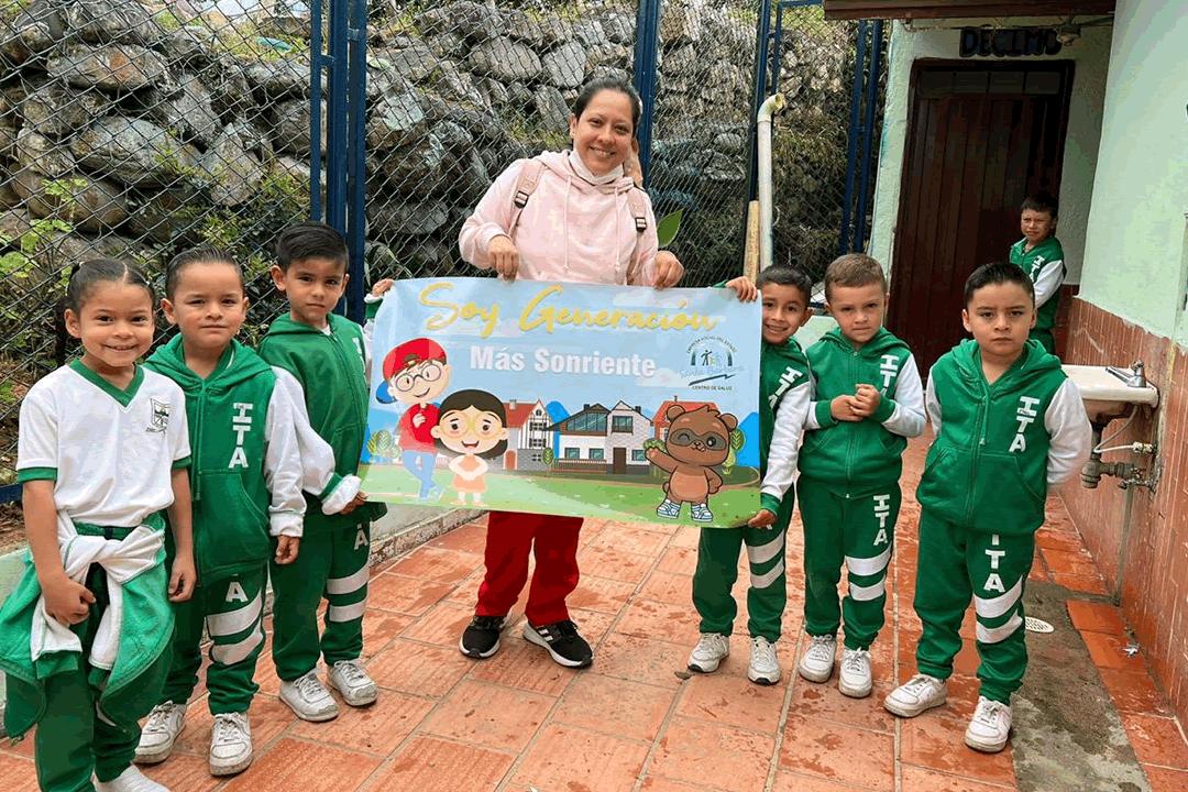 Estrategia de soy Generación más Sonriente 2023 | foto | ESE HOSPITAL DE SANTA BARBARA